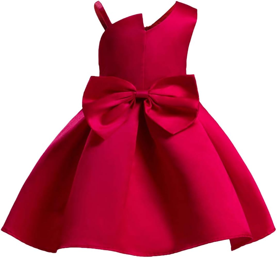 Kids Pageant Flower Girl Dress Little Girls Birthday Party Wedding Formal Performance Dresses