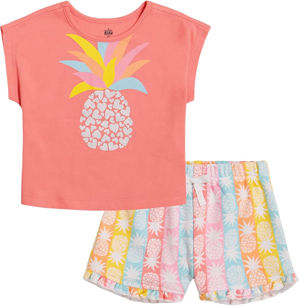 Kids Headquarters girls 2 Pieces Shorts Set