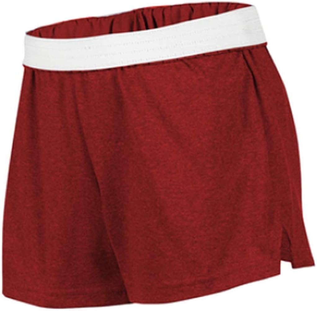 Soffe Juniors' Authentic Shorts Heather Red