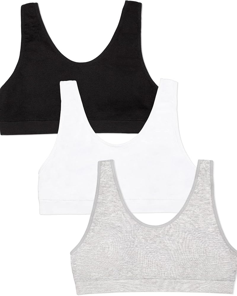 Fruit of the Loom Girls' Seamless Stretch Sports Bra