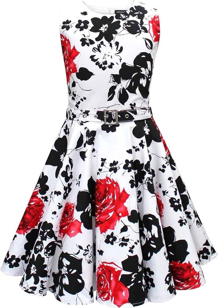 BlackButterfly Kids 'Audrey' Vintage 50's Girls Dress