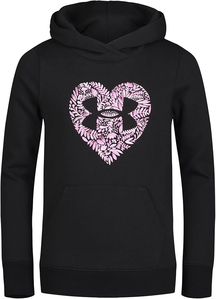 Under Armour Girls' Hoodie, Fleece Inner Layer & Cute Full Fit