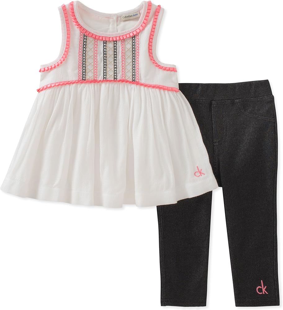 Calvin Klein girls Tunic Set