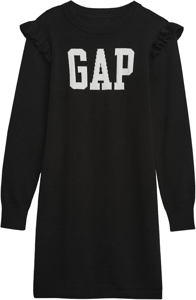 GAP Girls' Logo Intarsia Sweater Dress