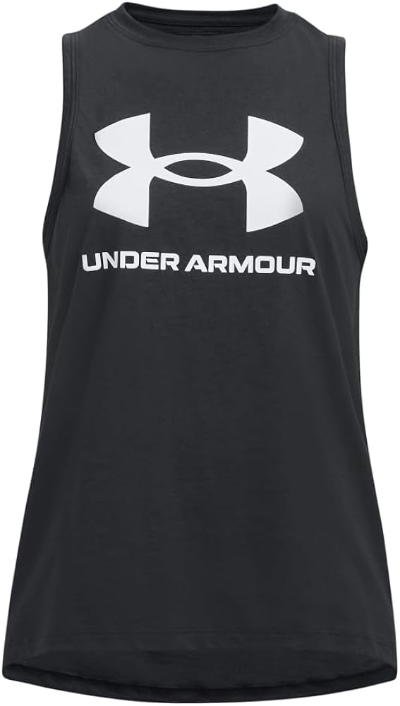 Under Armour Girls' Sportstyle Logo Tank