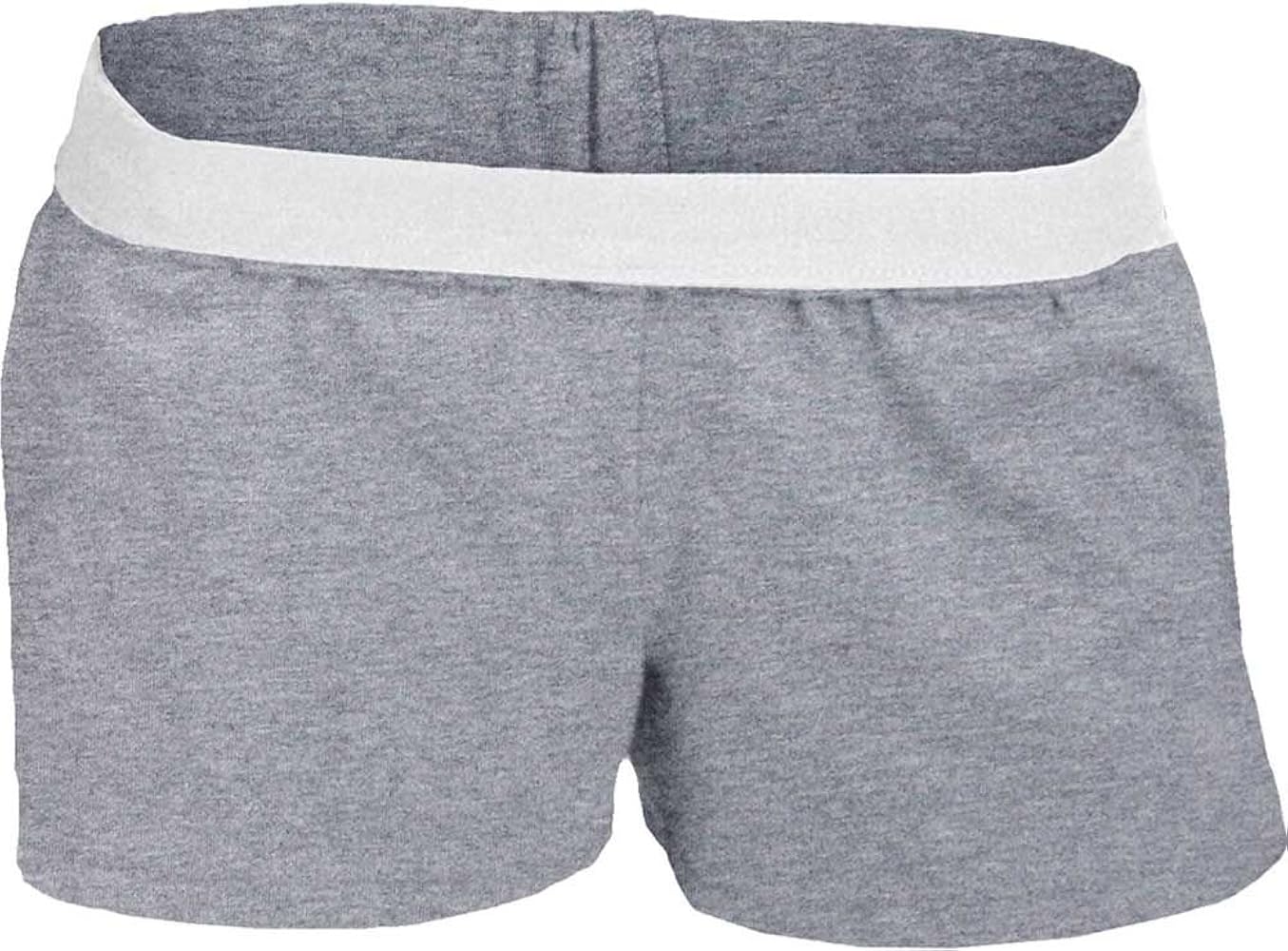 Soffe Girls' Authentic Low-Rise Shorts (XS, Oxford)