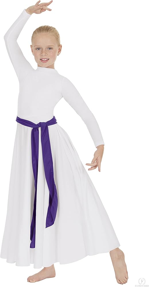 Eurotard Child Polyester High Neck Liturgical Dress