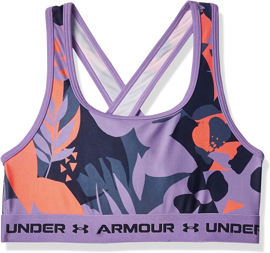 Under Armour Girls' Crossback Mid Printed