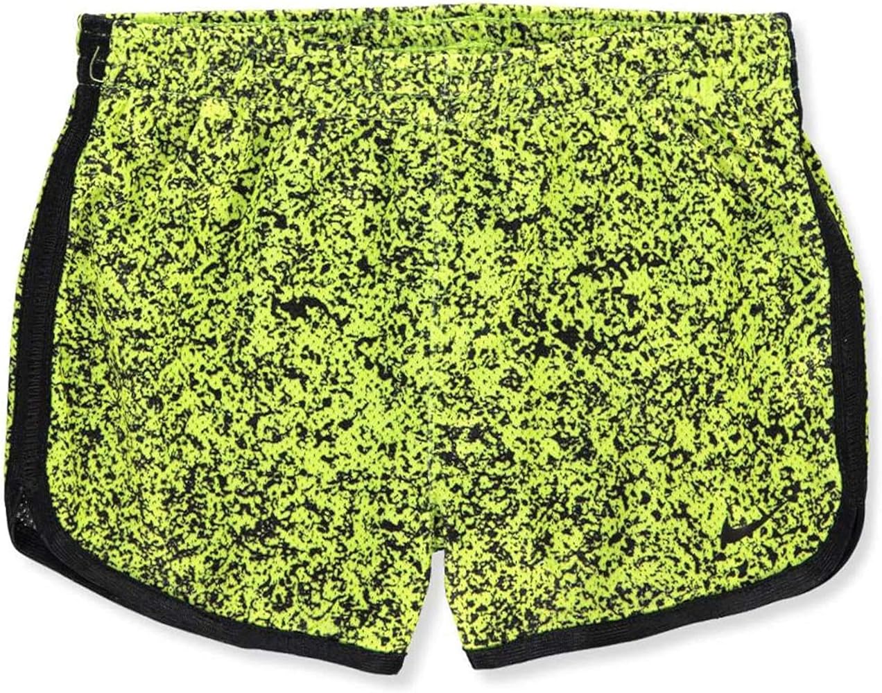 Nike Girl`s Dri-Fit Printed Tempo Running Shorts