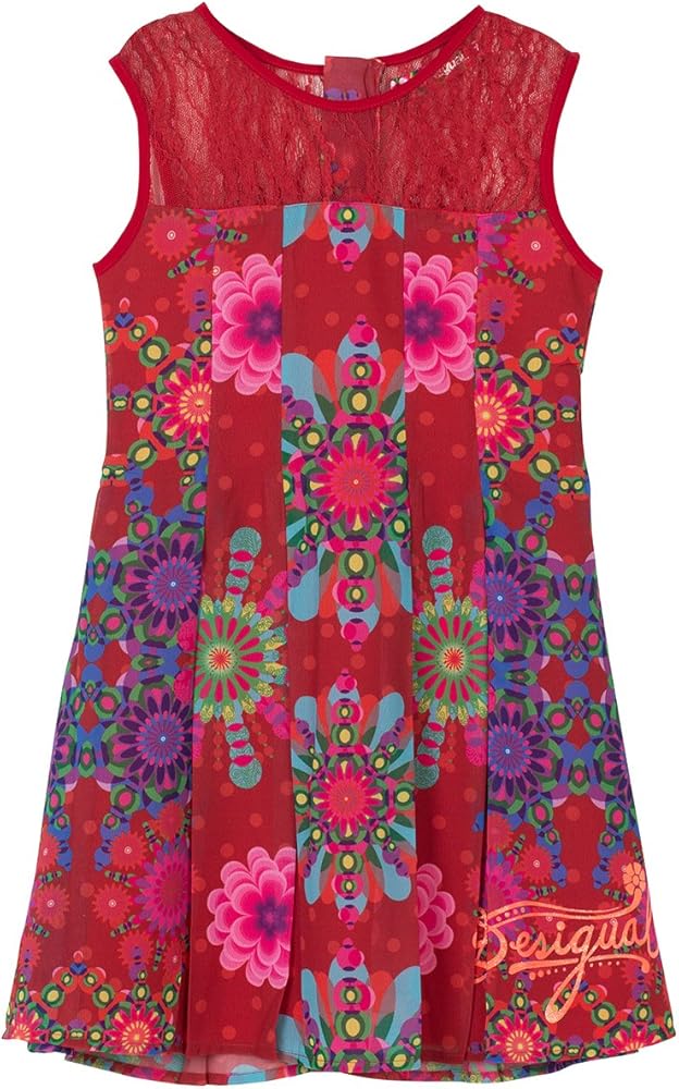 Desigual Girls' Big Dress Lilongue