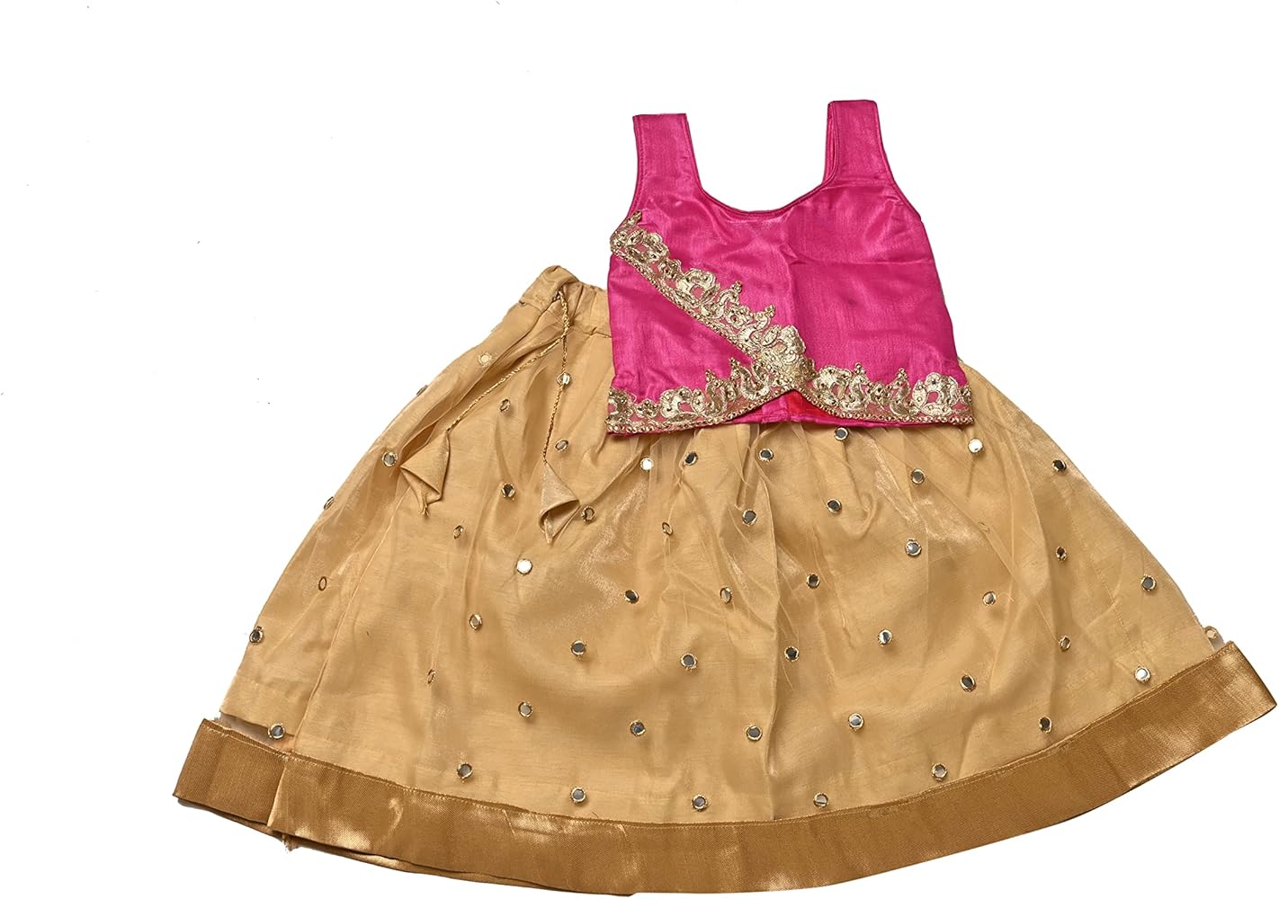 Dupion Silk Party & Wedding Wear Lehenga Choli for Kids