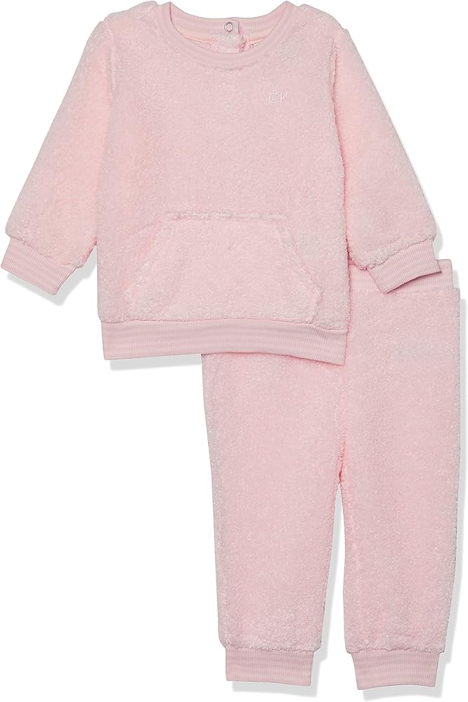 Calvin Klein Baby Girls 2 Pieces Pant Set