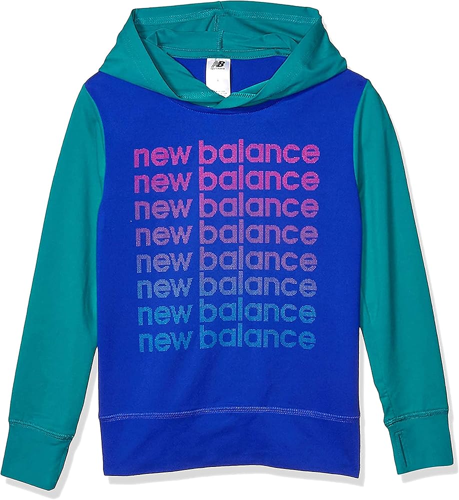 New Balance Girls' Hooded Pullover