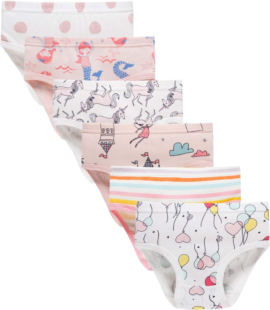 Boboking Girls Underwear Little Kids Briefs Toddler Girls Panties