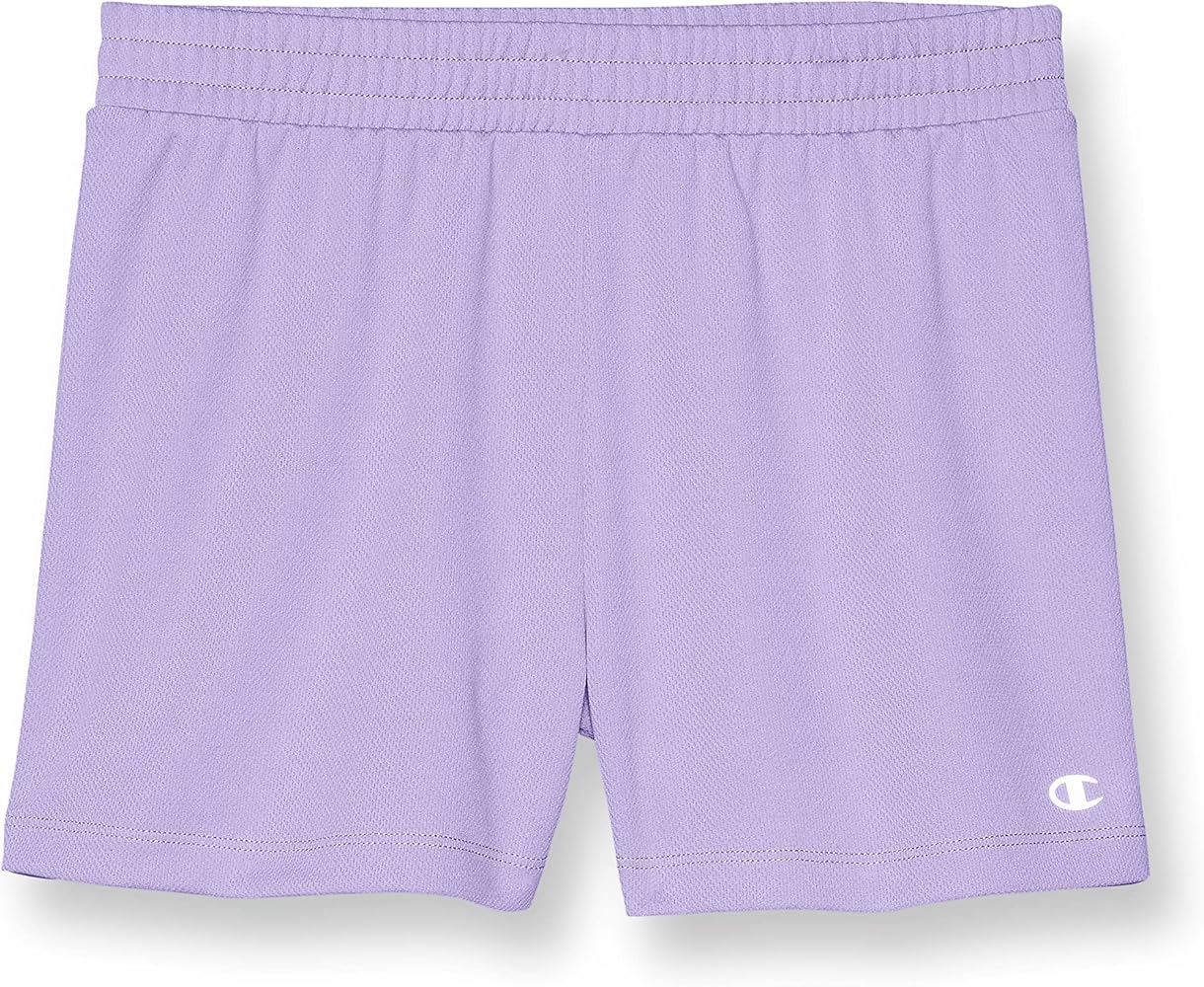 Champion girls Shorts, Mesh, Kids' Shorts for Girls, Athletic Shorts, Lightweight Shorts, 3.25"