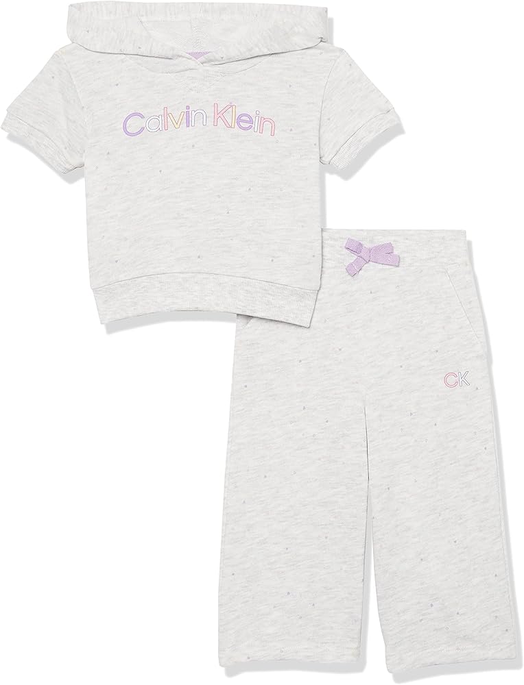 Calvin Klein Girls 2 Pieces Jogger Set2 Pieces Jogger Set