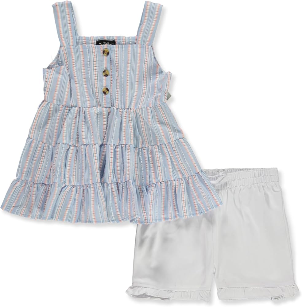 My Destiny Girls' 2-Piece Woven Shorts Set Outfit