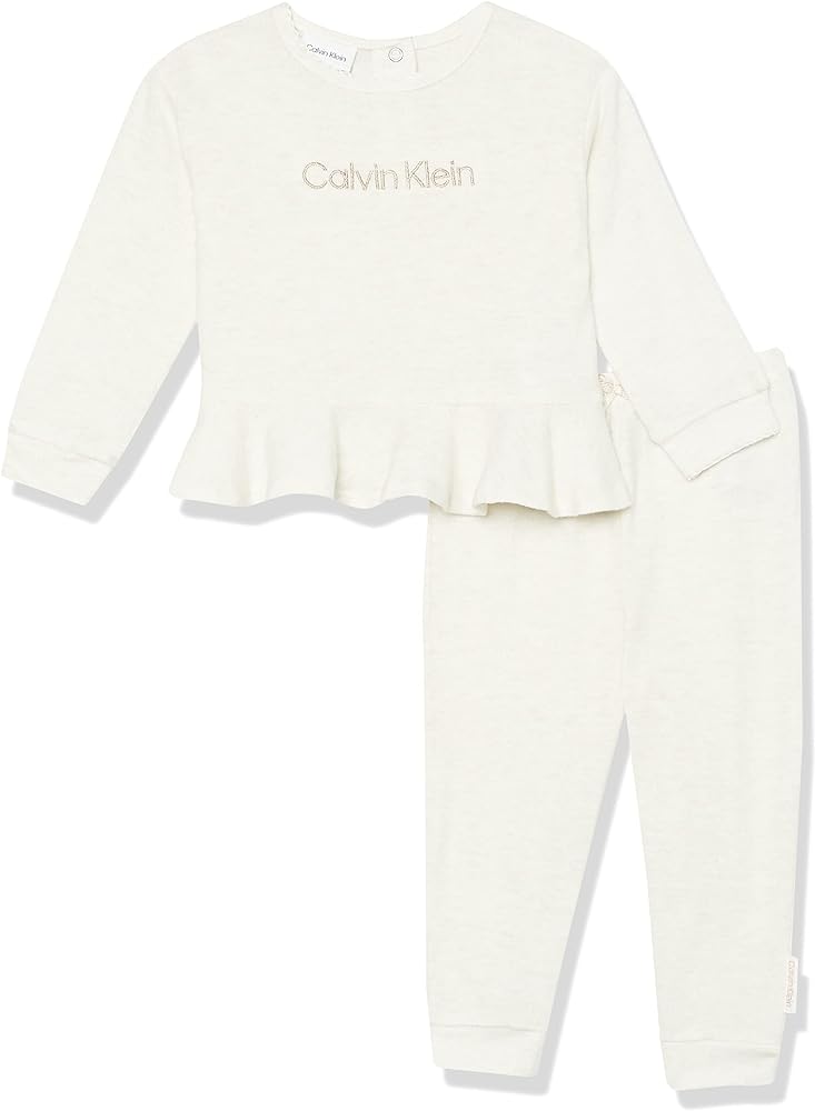 Calvin Klein Baby Girls 2 Pieces Pant Set