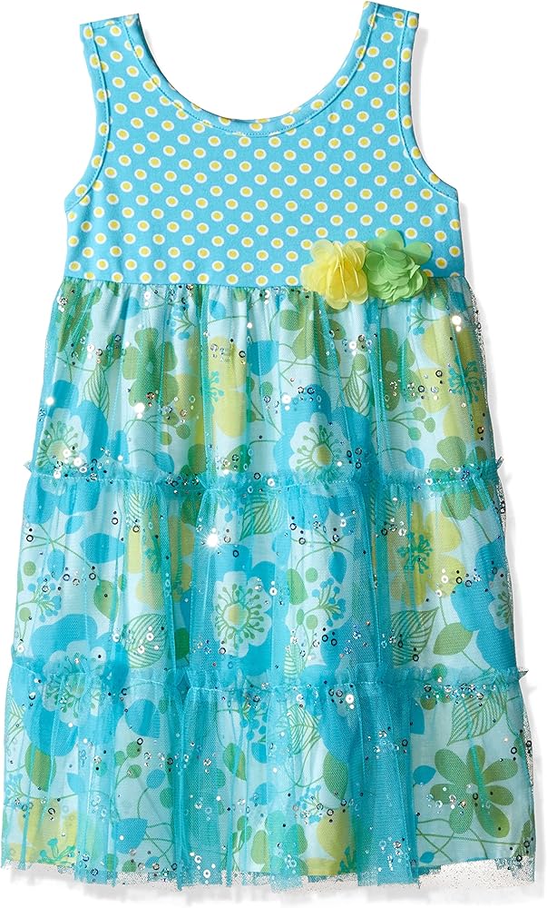 Bonnie Jean Girls Knit to Sparkle Sundress