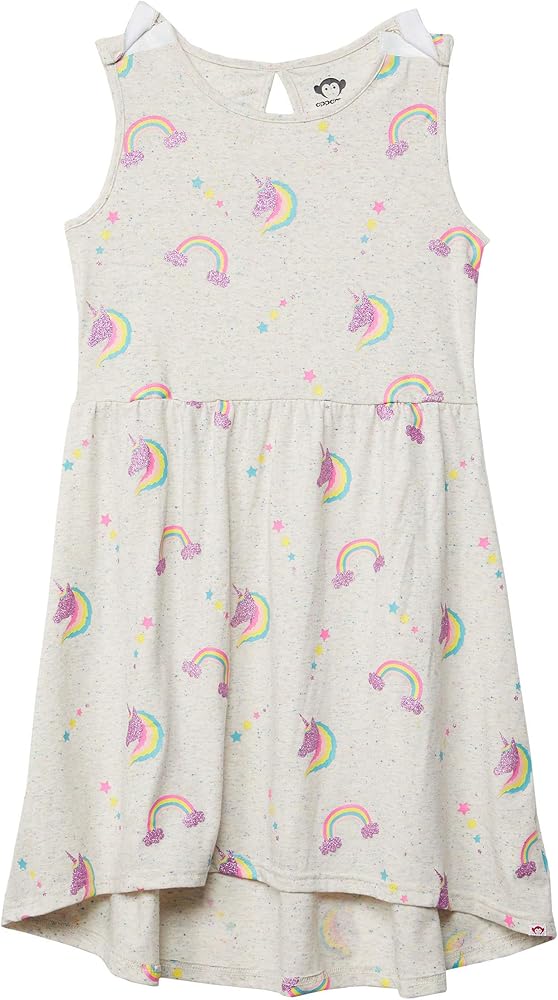 Girl's Unicorn Rainbows Naxios Dress (Little Kids/Big Kids)