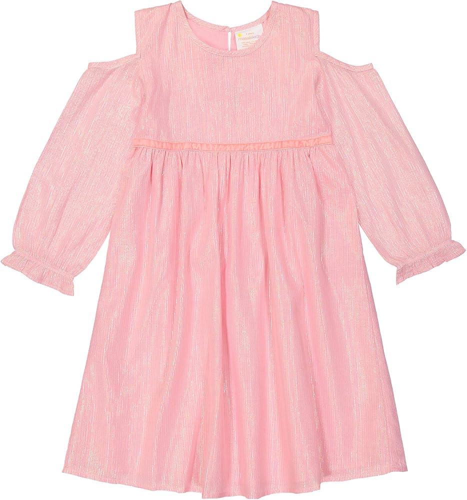 Girls' Layla Dress Metallic Stripe