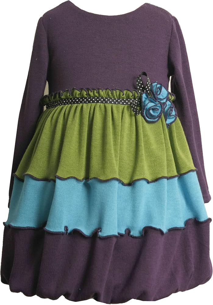 Bonnie Jean Little Girls' Knit Bubble Dress