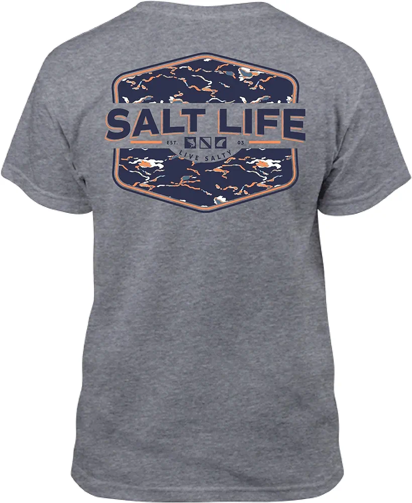 Salt Life Kids Tactical Camo Youth Short Sleeve Tee