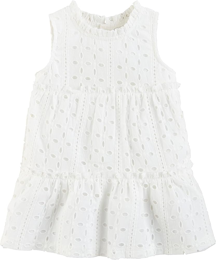 Mud Pie One Size Girls Eyelet Dress