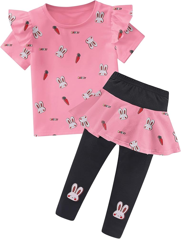 Adorable Cute Toddler Baby Girls Clothes Set,Long Sleeve T-Shirt +Pants Outfit