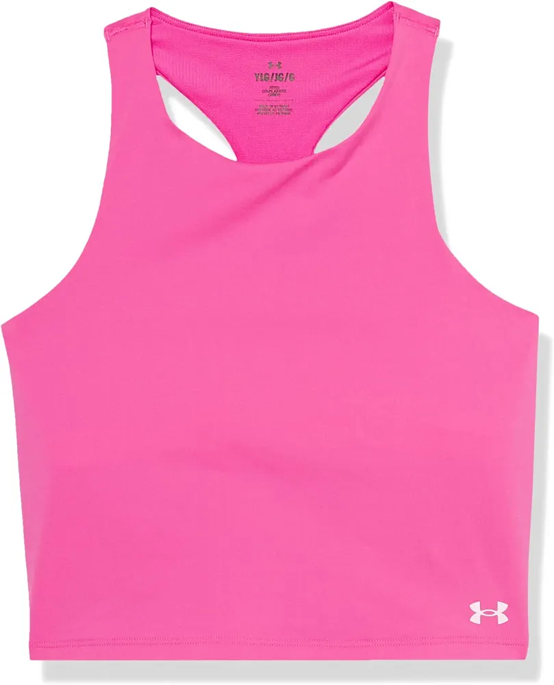 Under Armour Girls' Motion Crop Tank Top