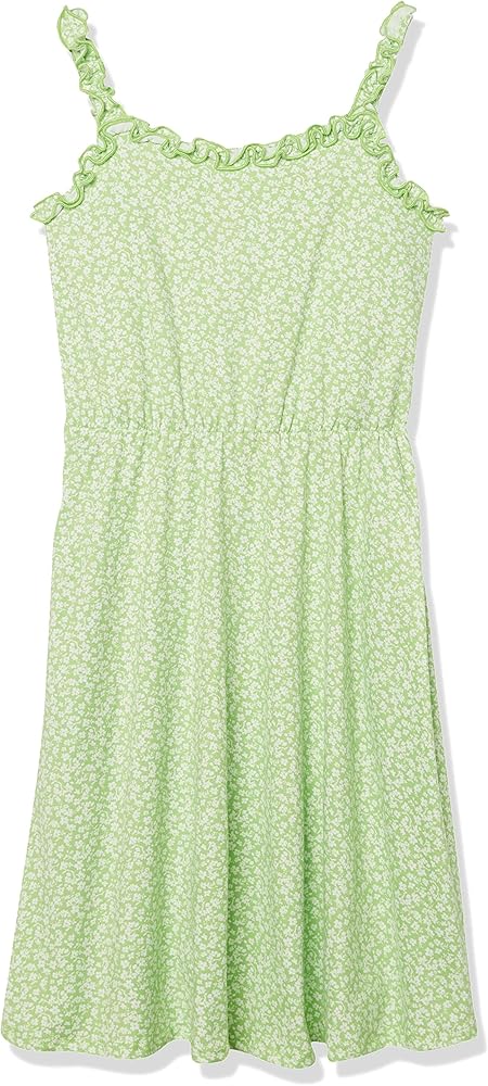 Speechless Girls' Ruffled Sleeveless Dress