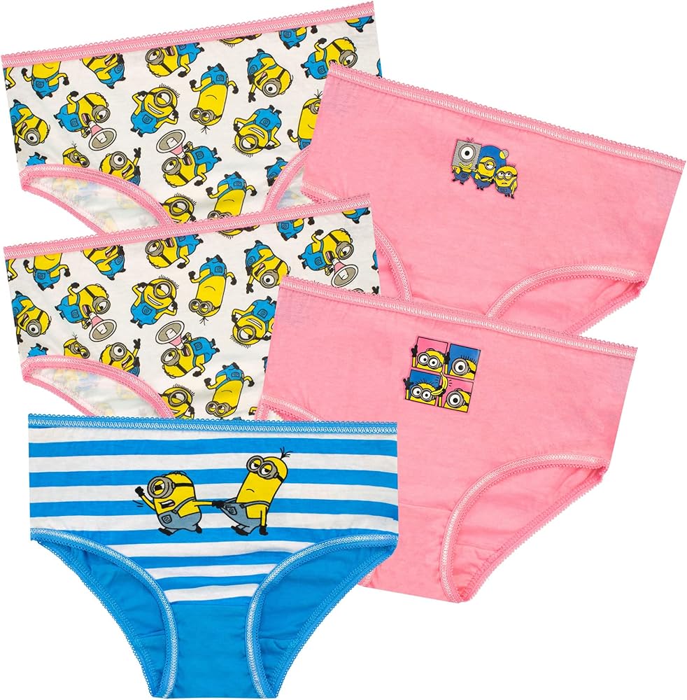 Minions Girls Underwear Pack of 5