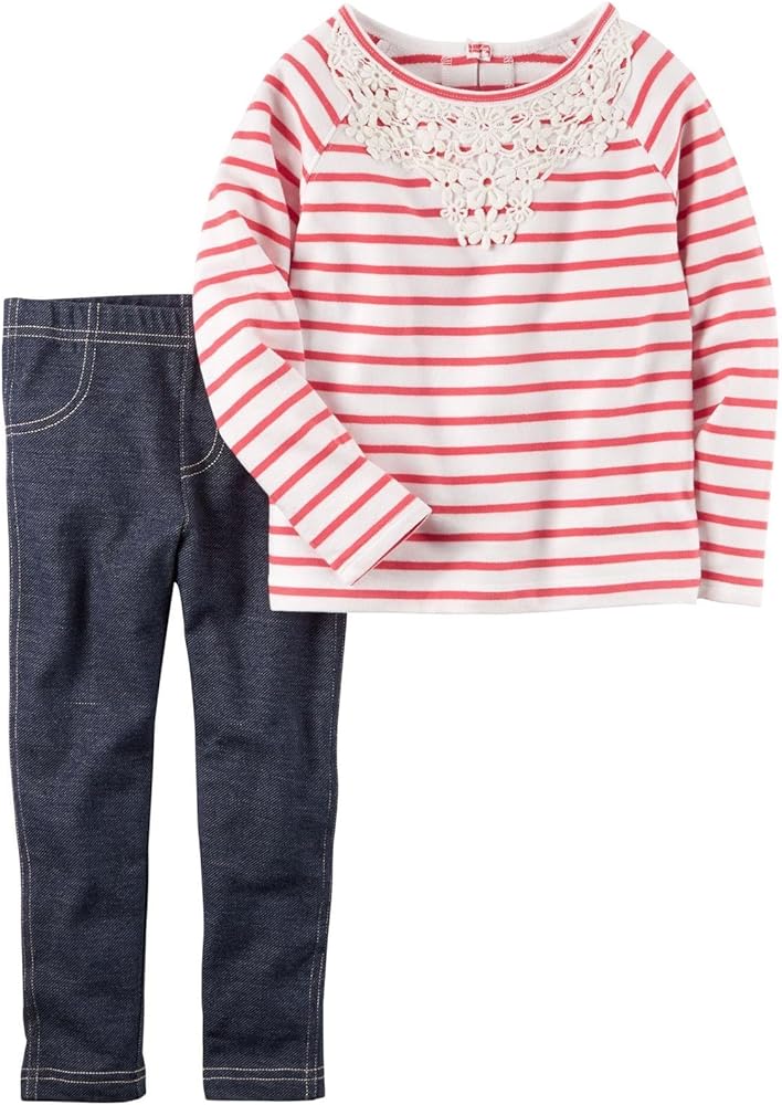 Carter's girls 2 Pc Playwear Sets 259g330