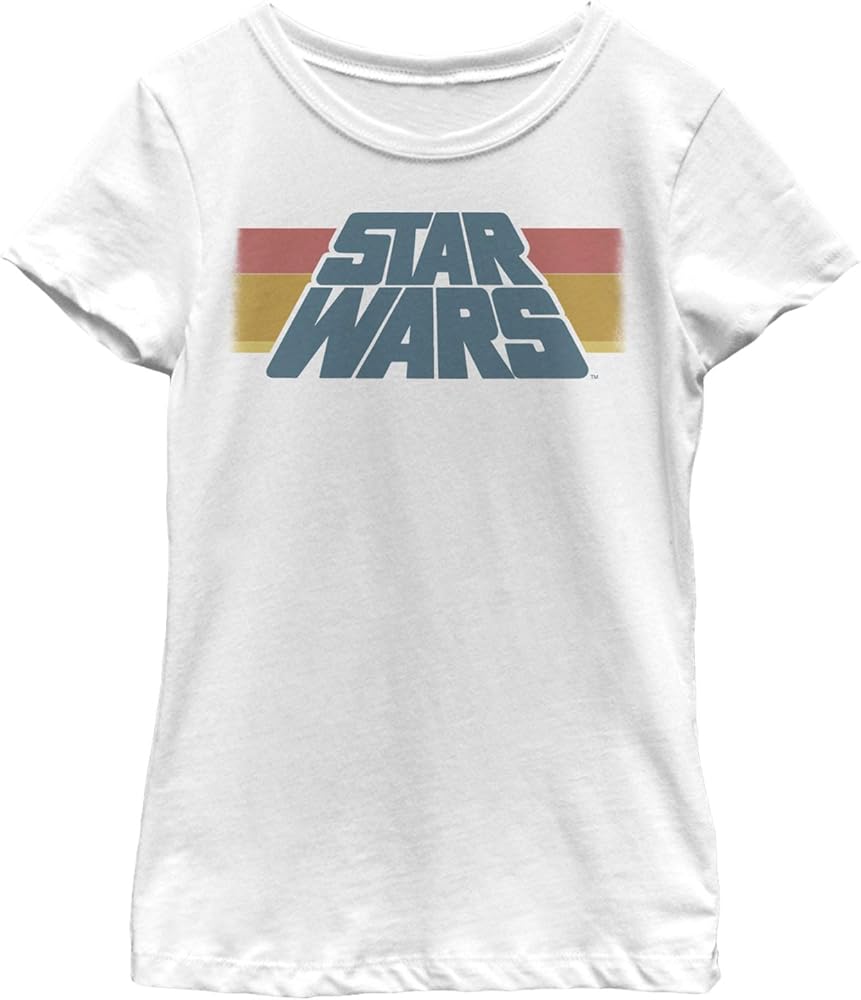 STAR WARS Girls' Big Logo Stripe