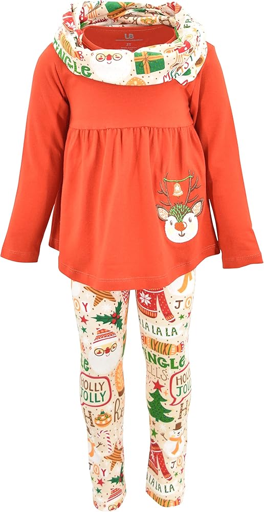 Unique Baby Girls 3 Piece Matching Outfit For Every Holiday Legging Set 4