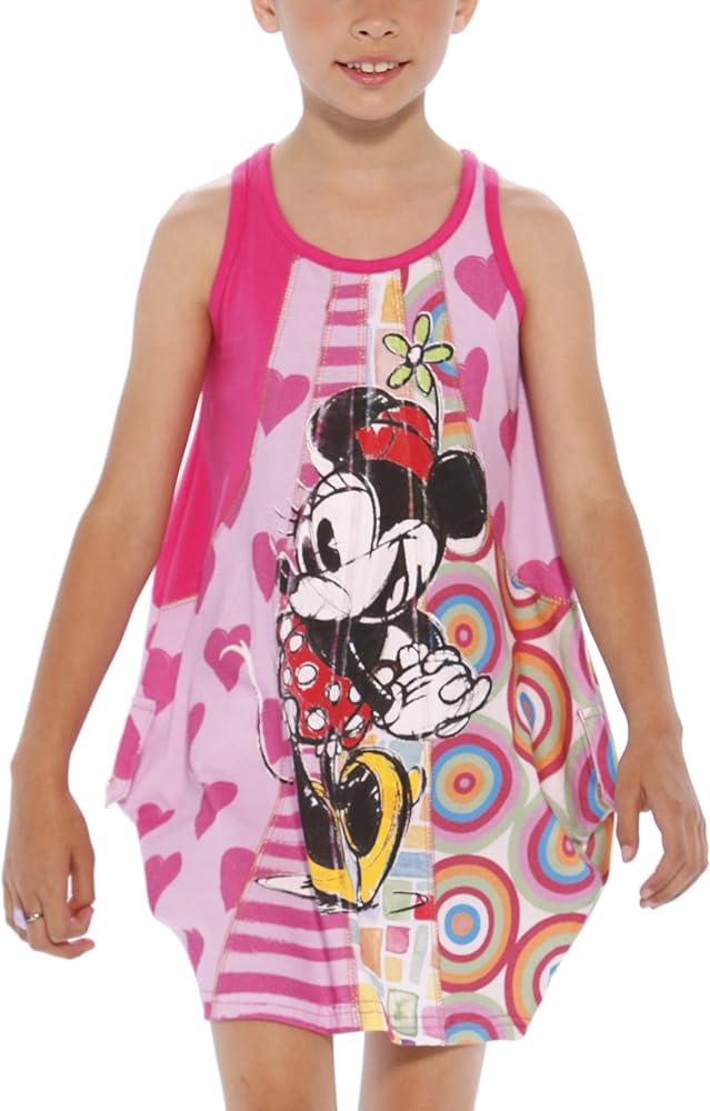 Desigual Disney Big Girls' Minnie Sketch Party Dress