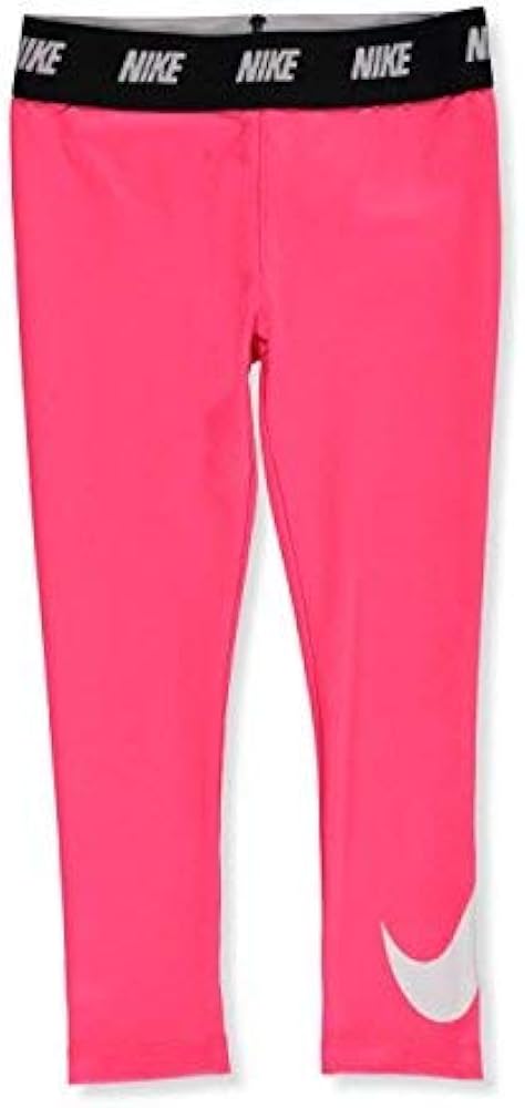 Nike Little Girls' Dri-Fit Leggings (Sizes 4-6X) - Racer Pink, 6