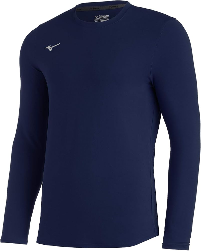 Mizuno Unisex-Child Youth Comp Diamond Long Sleeve Crew