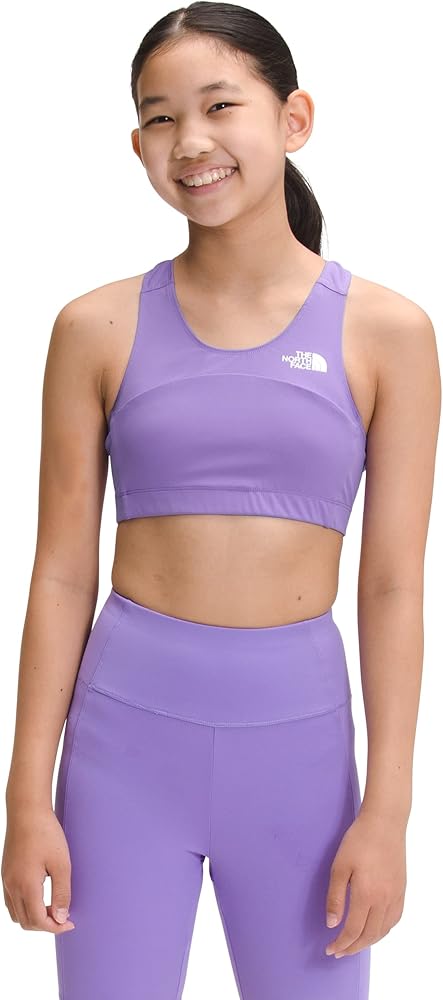 The North Face Never Stop Girls Bralette Paisley Purple Sz M