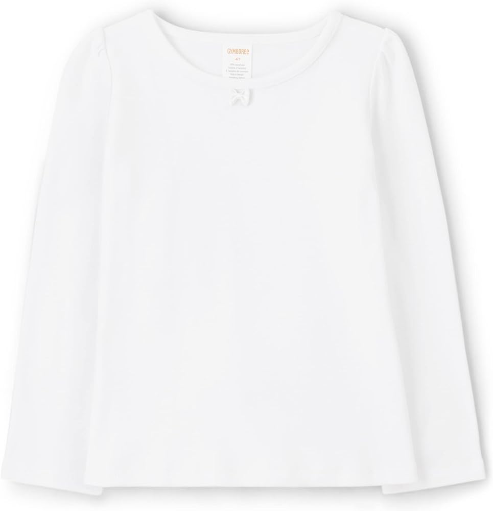 Gymboree Girls and Toddler Long Sleeve Basic Layering Shirt