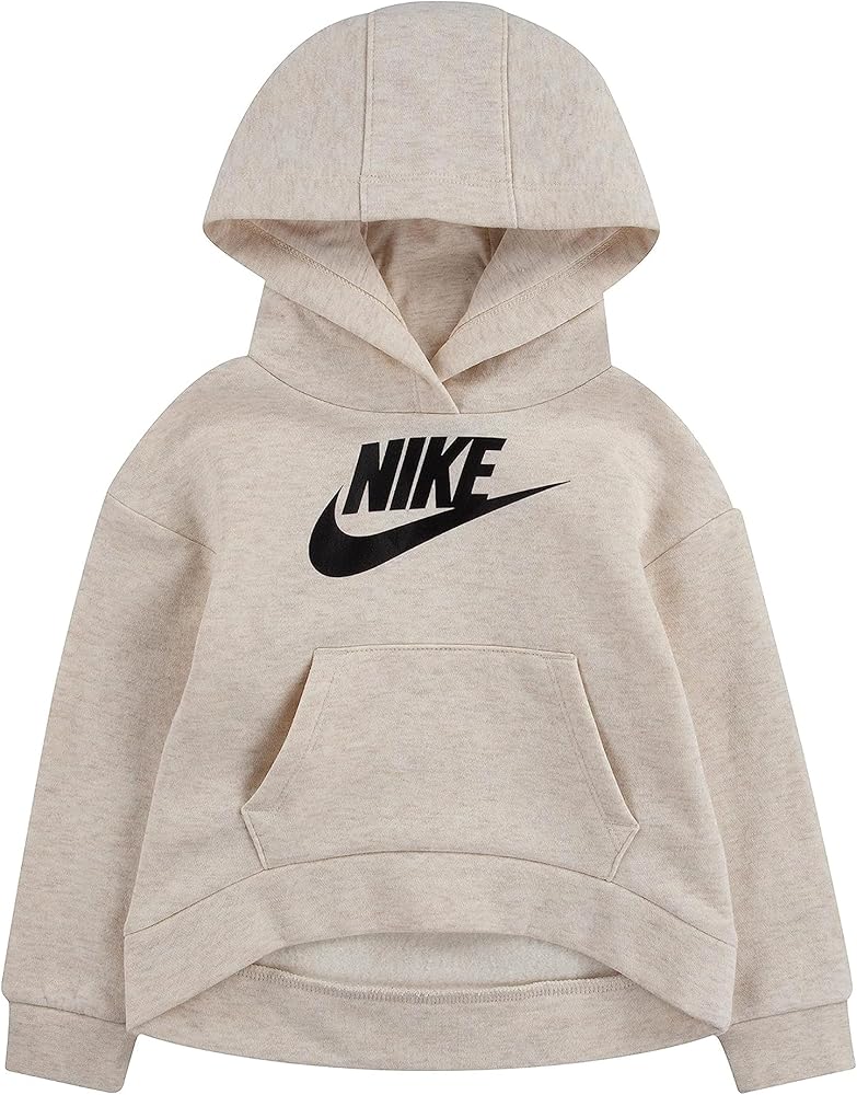 Nike Girl's Club Fleece Hi Low Pullover (Little Kids)