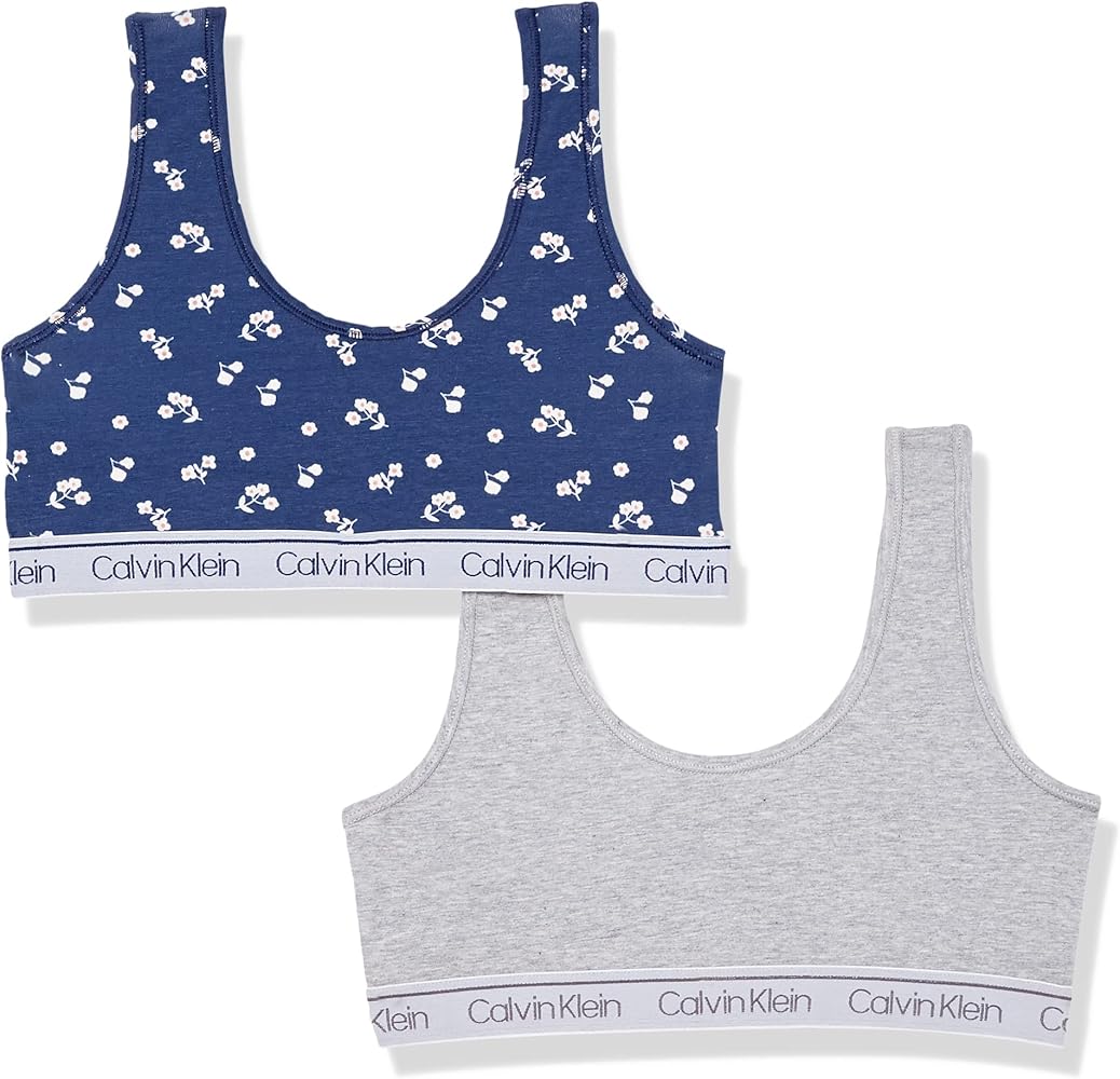 Calvin Klein Girls' 2-Pack Crop