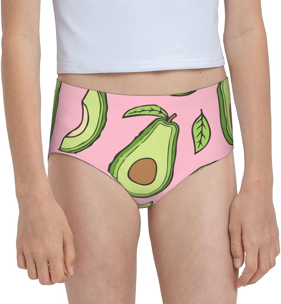 Augenstern Cotton Underwear Avocado Pink Girl Like Girls'Briefs Soft Underpants