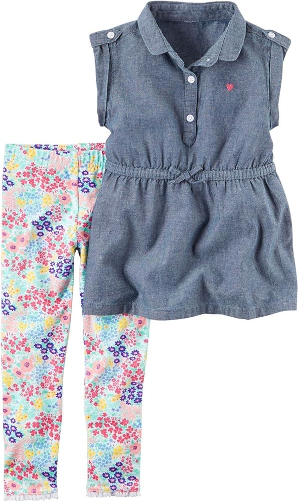 Carter's girls 2 Pc Playwear Sets 259g378