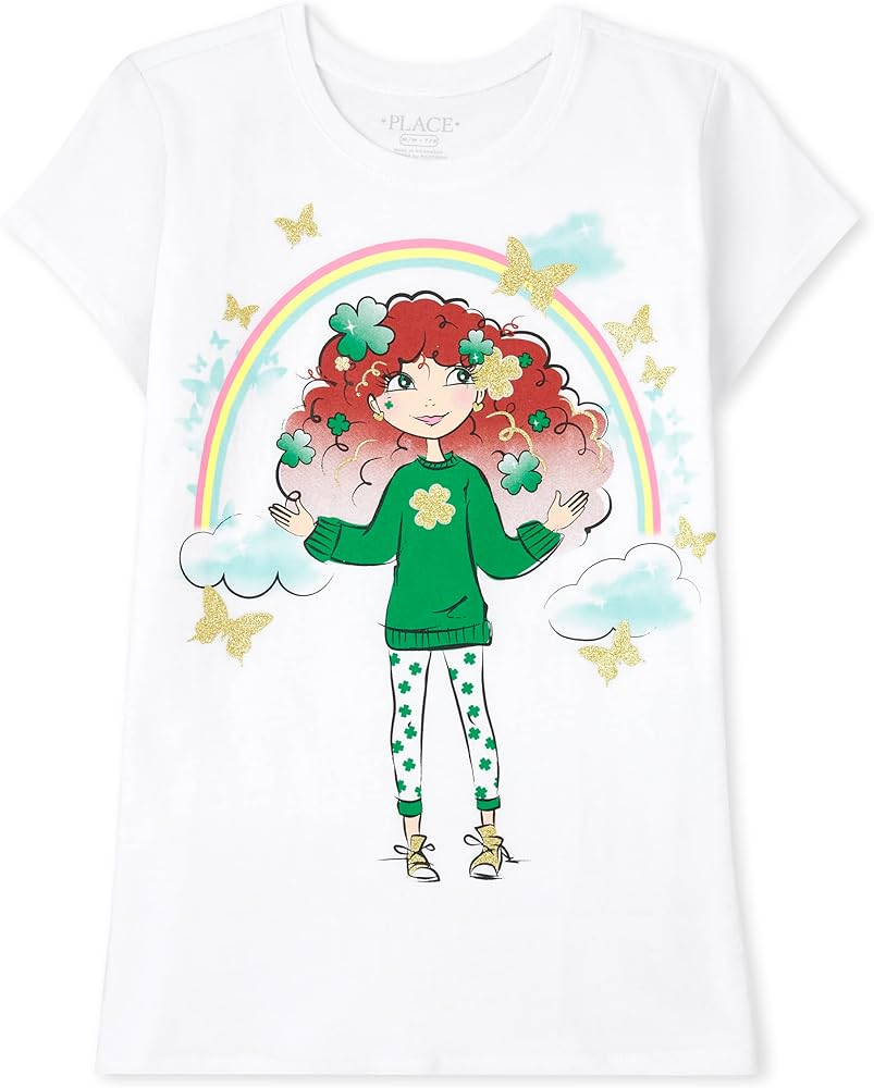 The Children's Place girls Short Sleeve Graphic T Shirt