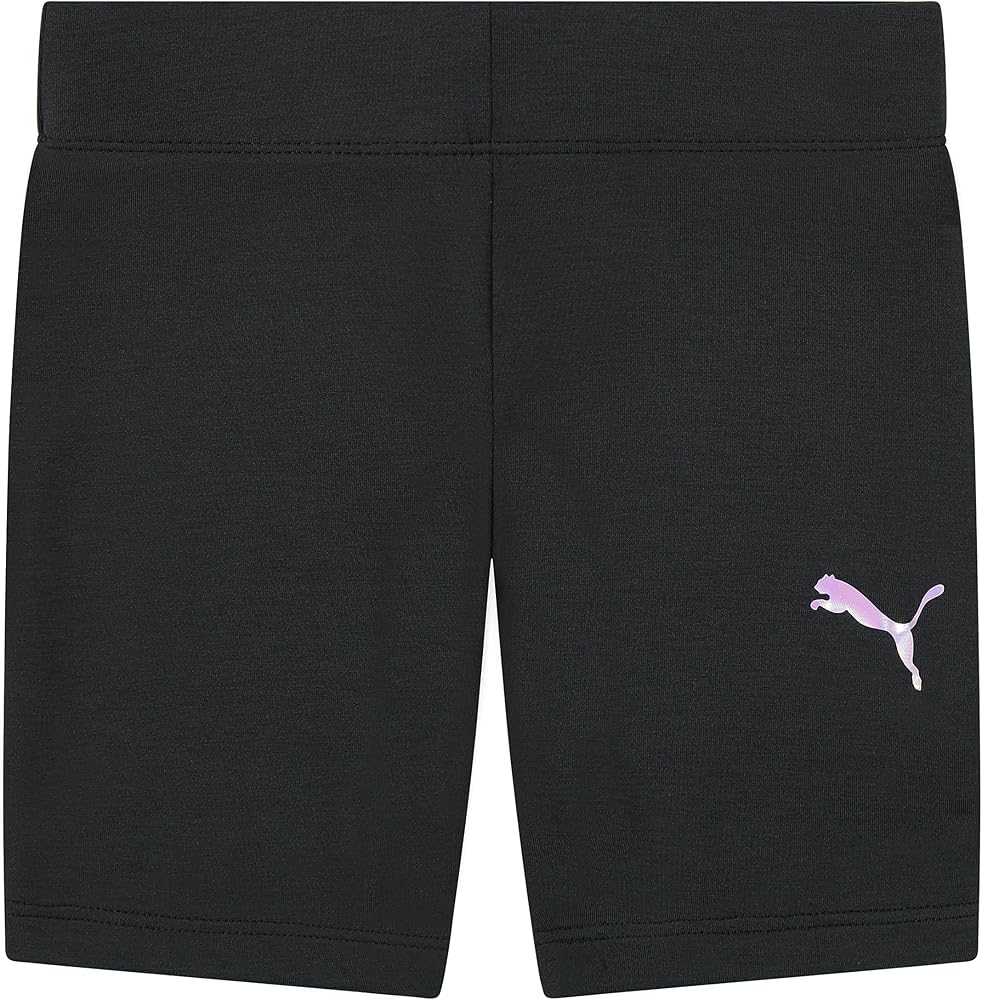 PUMA Girls' Space Dyed Biker Shorts