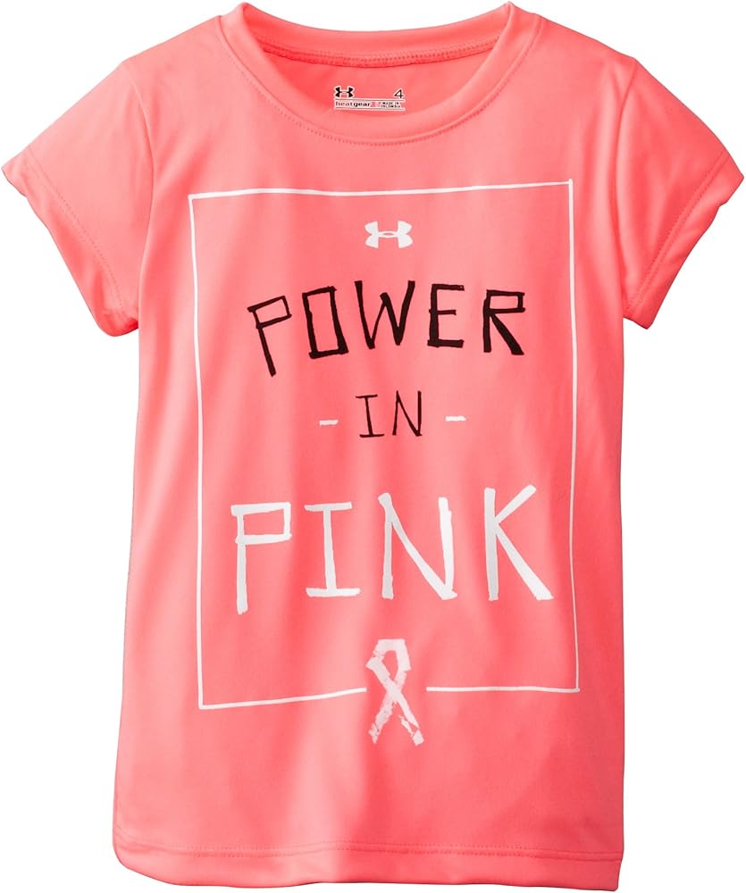 Under Armour Girls 2-6X Pip Short Sleeve