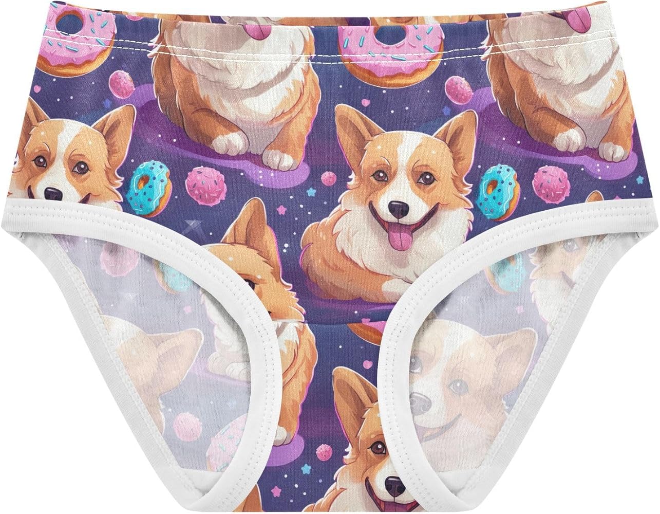 Corgi Dog Donuts Toddler Girls's Underwear 2T 202b3252