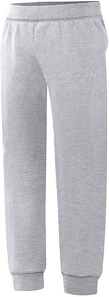 Hanes ComfortSoft EcoSmart Girls Jogger Sweatpants Light Steel