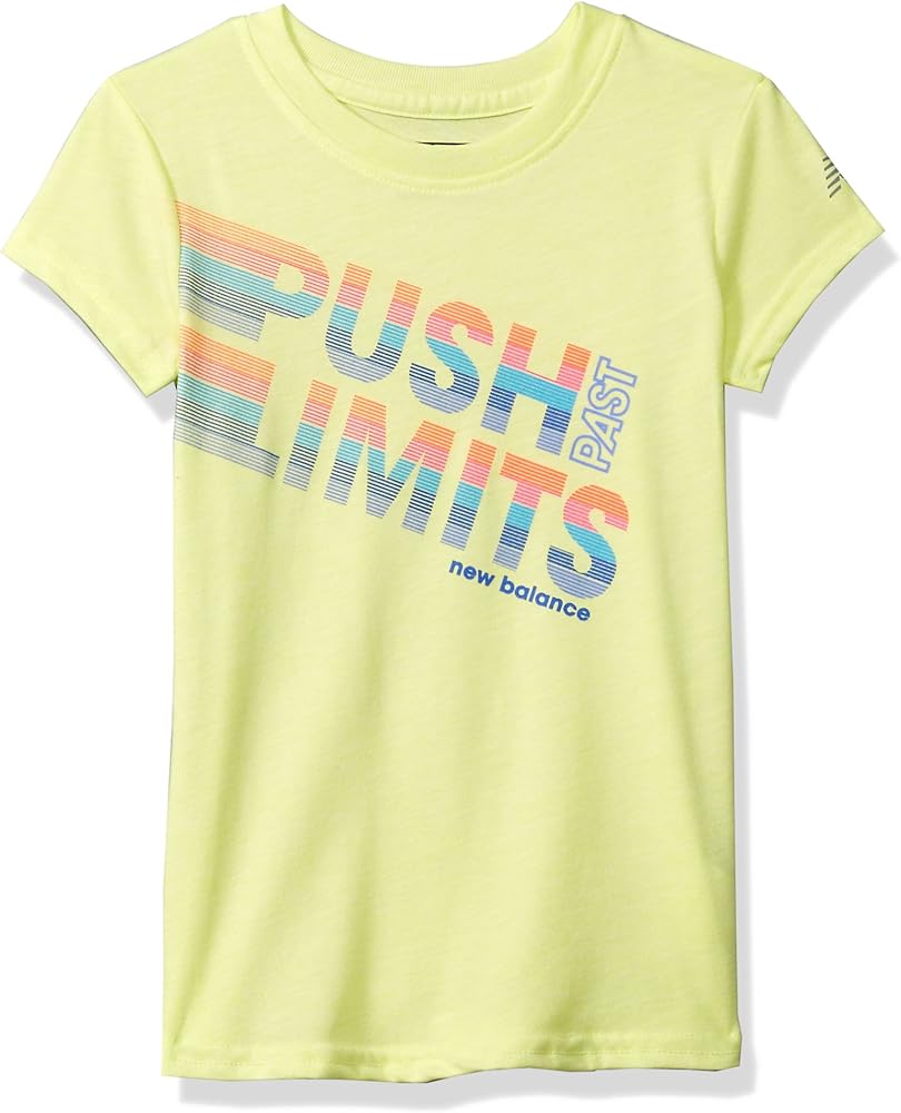 New Balance Girls' Short Sleeve Graphic Tee